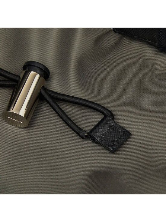 Prada Backpack Khaki Green Nylon Leather main image 10